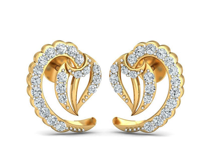 Keva Diamond Earrings - Jewelslane
