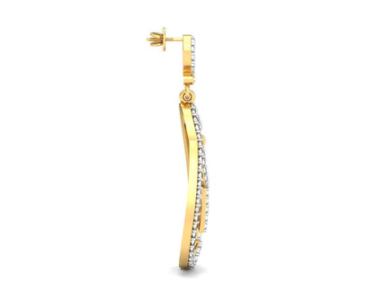 Key To My Heart Long Earrings - Jewelslane