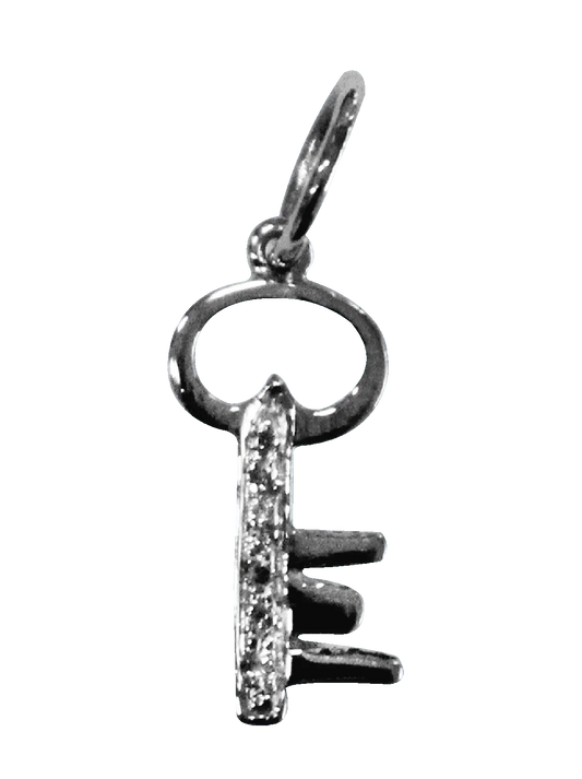 Key to my Heart Charm silver - Jewelslane
