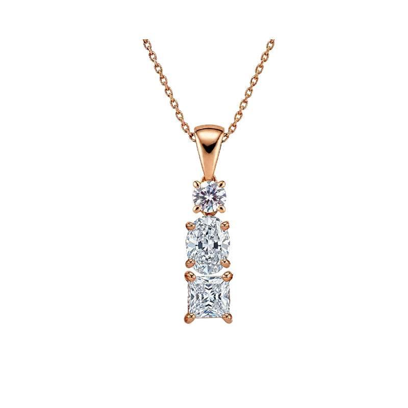 Kori Lab Grown Diamond Solitaire Pendant - Jewelslane