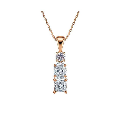 Kori Lab Grown Diamond Solitaire Pendant - Jewelslane