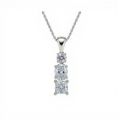 Kori Lab Grown Diamond Solitaire Pendant - Jewelslane