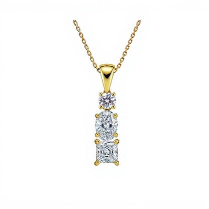 Kori Lab Grown Diamond Solitaire Pendant - Jewelslane