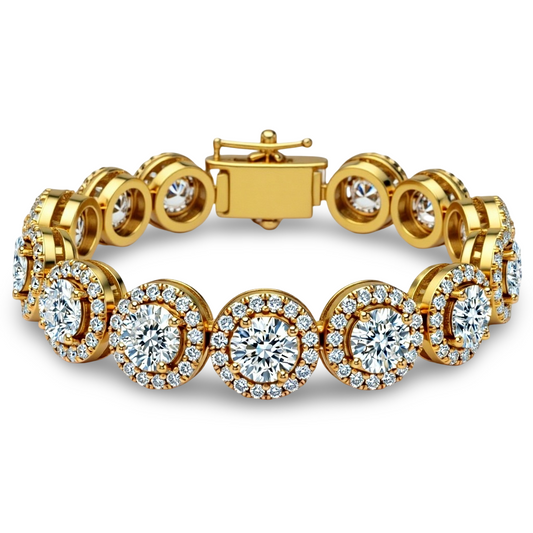 Lene Lab Grown Diamond Tennis Bracelet - jewelslane