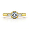 Mabel Lab Grown Diamond Solitaire ring - Jewelslane