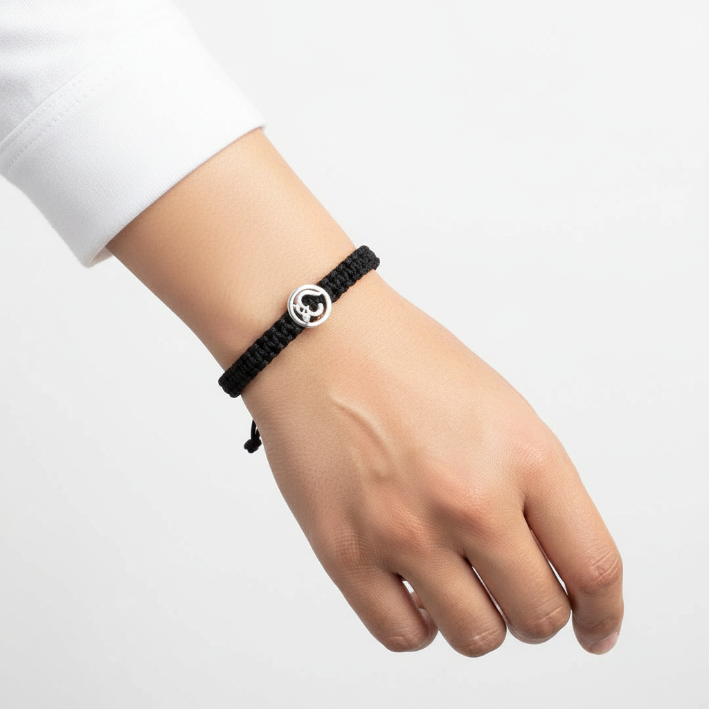 Aumkaara Gents Bracelet in Silver