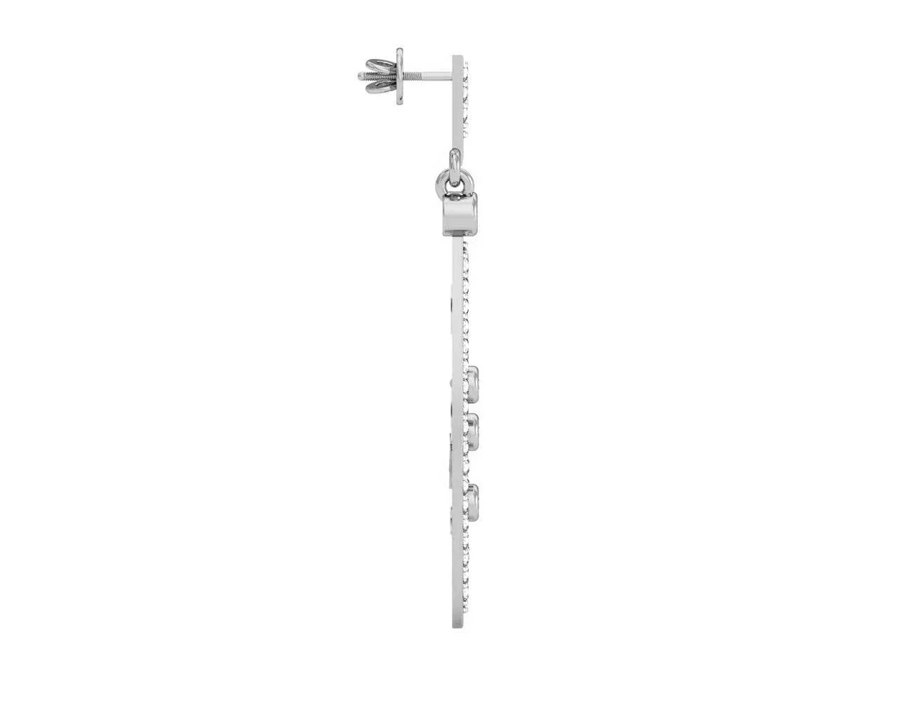 Navika Diamond Danglers - Jewelslane