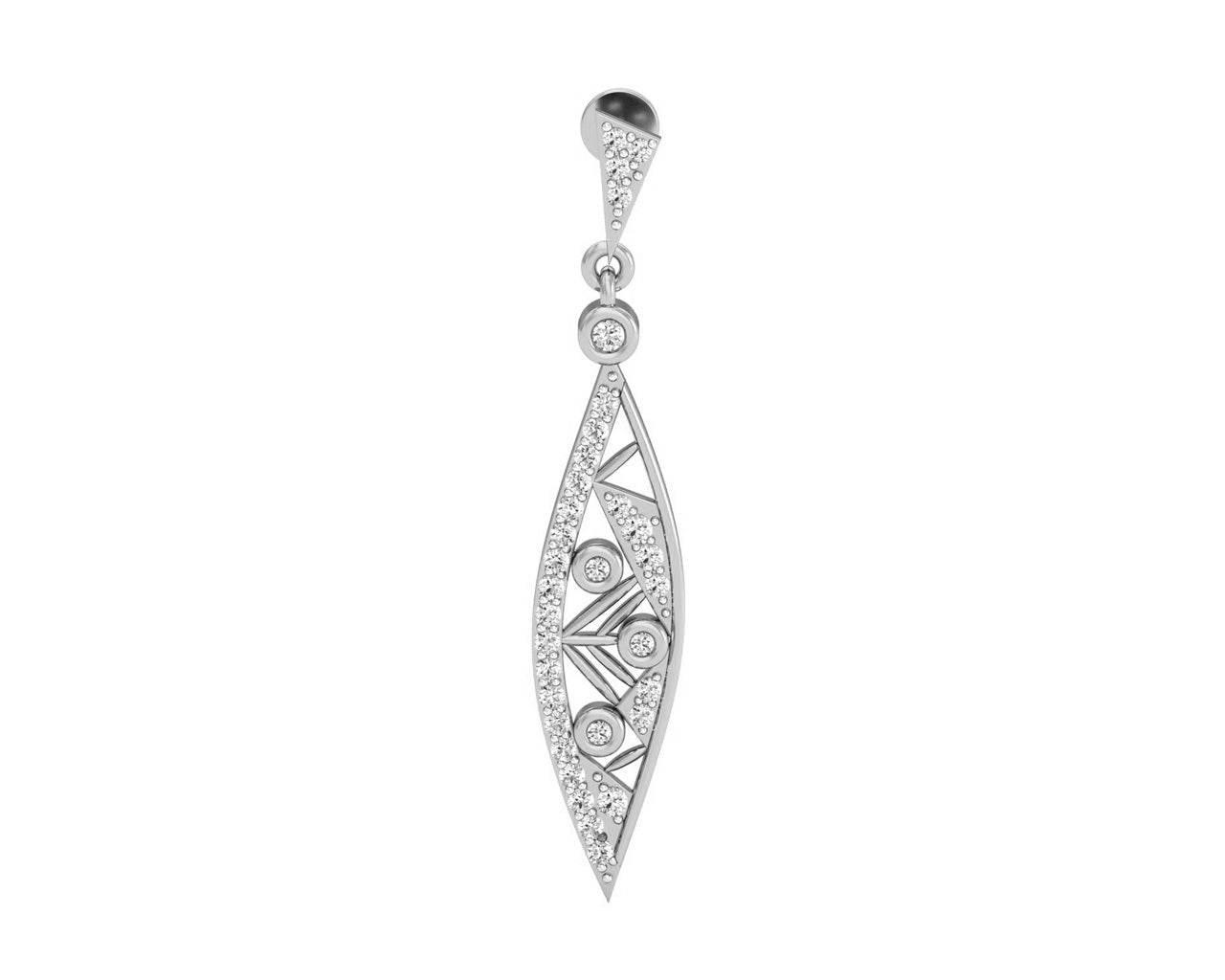 Navika Diamond Danglers - Jewelslane