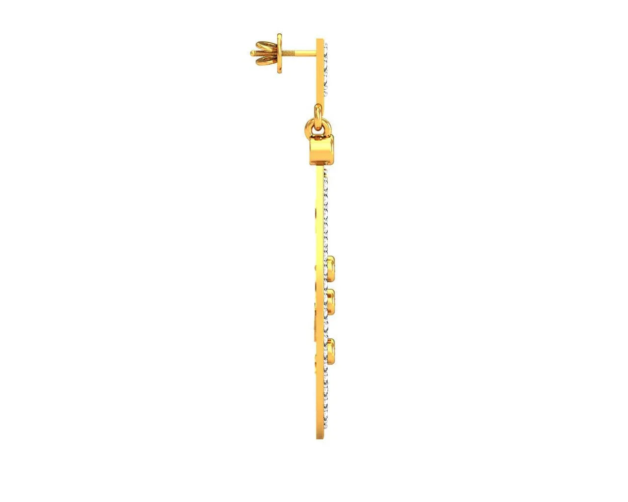 Navika Diamond Danglers - Jewelslane