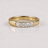 Nera Lab grown Princess cut Diamonds band in gold - Jewelslane