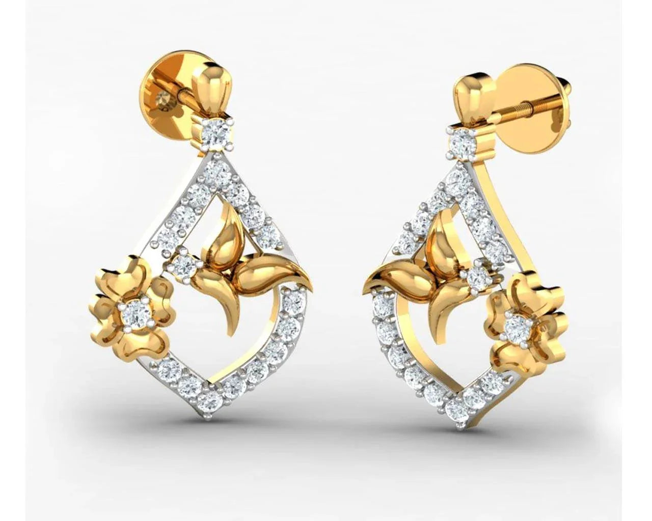 Nitya Delicate Diamond Pendant Set - Jewelslane