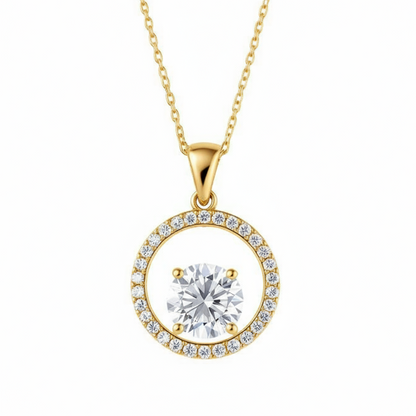 Noma Lab Grown Diamond solitaire Pendant - Jewelslane