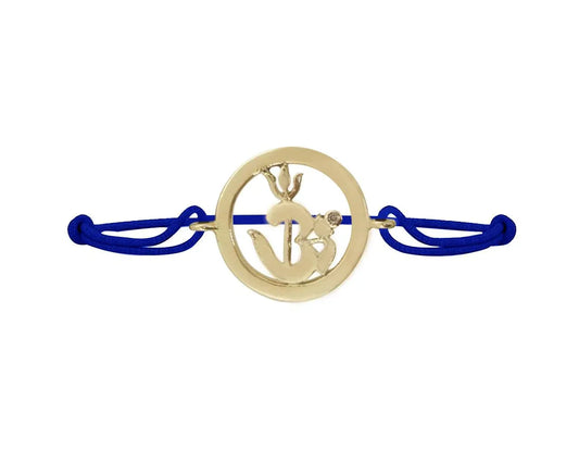 Om Shakti in Gold - Jewelslane
