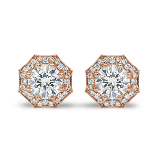 Paige Lab Grown Diamond Earrings - Jewelslane