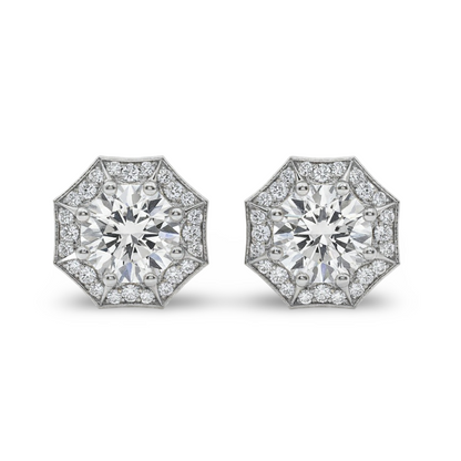 Paige Lab Grown Diamond Earrings - Jewelslane