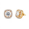 Pala Lab Grown Diamond Cushion Shape Earrings - Jewelslane