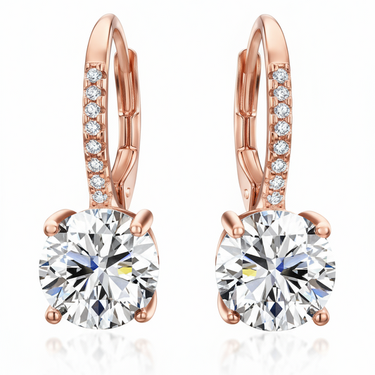 Paloma Lab grown Diamond Hoop Earrings - Jewelslane