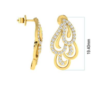 Pamela Diamond Pendant & Earrings Set - Jewelslane