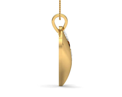 Pana Diamond Heart Pendant - Jewelslane