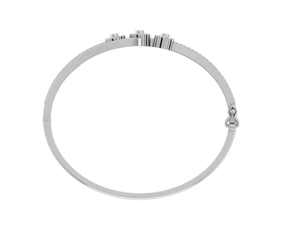 Paoli diamond bracelet in 18k dual tone Gold - Jewelslane