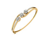 Paoli diamond bracelet in 18k dual tone Gold - Jewelslane
