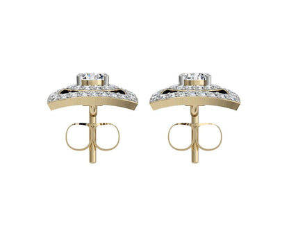 Petite Diana diamond Drop Earrings - Jewelslane