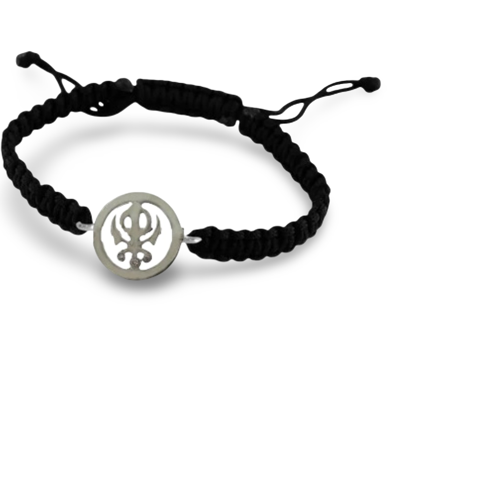 Khanda Bracelet in Silver - Jewelslane