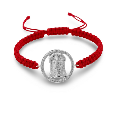 Tirupati Balaji Border Diamond Bracelet - Jewelslane