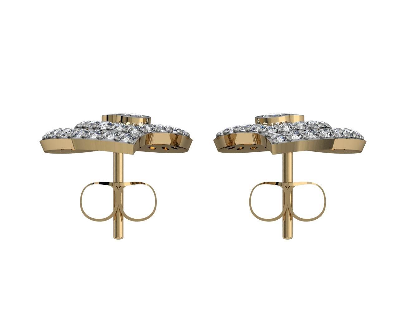 Precious Hearts Diamond Earstuds - Jewelslane