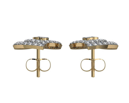 Precious Hearts Diamond Earstuds - Jewelslane