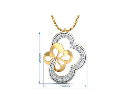 Resa Diamond Pendant Set - Jewelslane