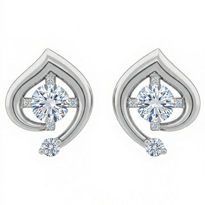 Sabine Lab Diamond Stud Earrings - Jewelslane
