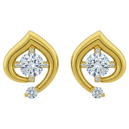 Sabine Lab Diamond Stud Earrings - Jewelslane