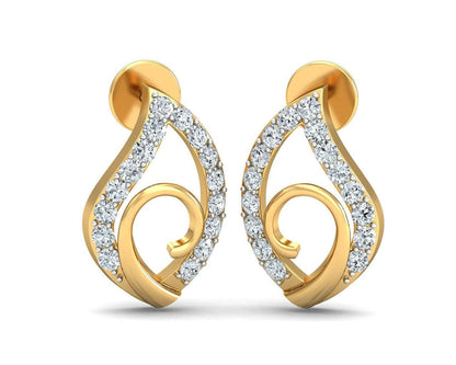 Shama Diamond Earrings - Jewelslane
