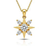 Stellar Lab Grown Solitaire Diamond Pendant - Jewelslane