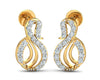 Swan Diamond Earrings - Jewelslane