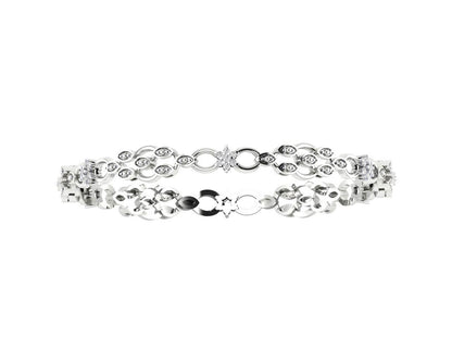 Tara Ladies Bangle in 14k Gold - Jewelslane