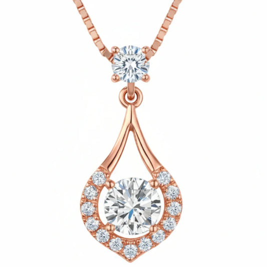 Vala Lab Diamond Solitaire Pendant - Jewelslane
