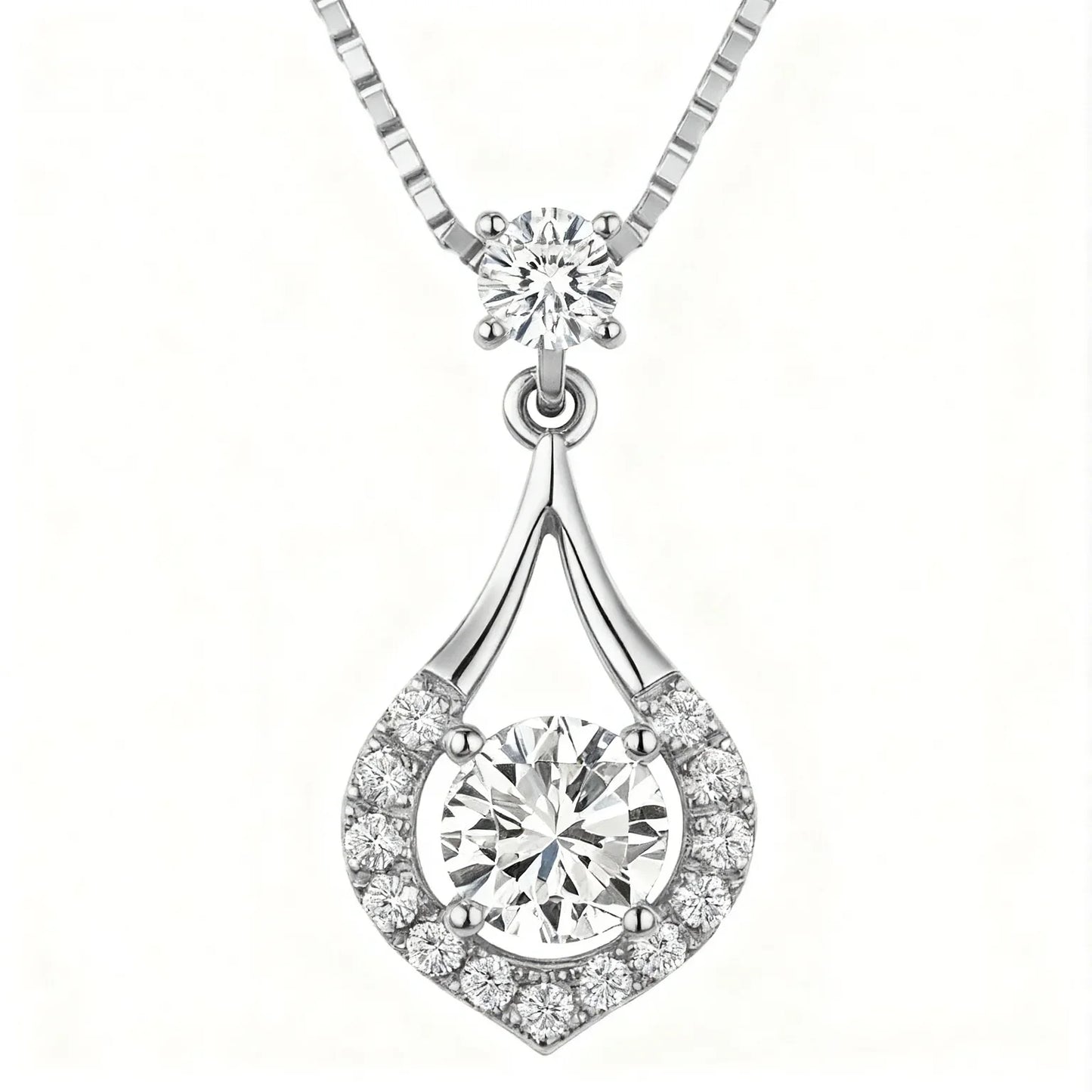Vala Lab Diamond Solitaire Pendant - Jewelslane