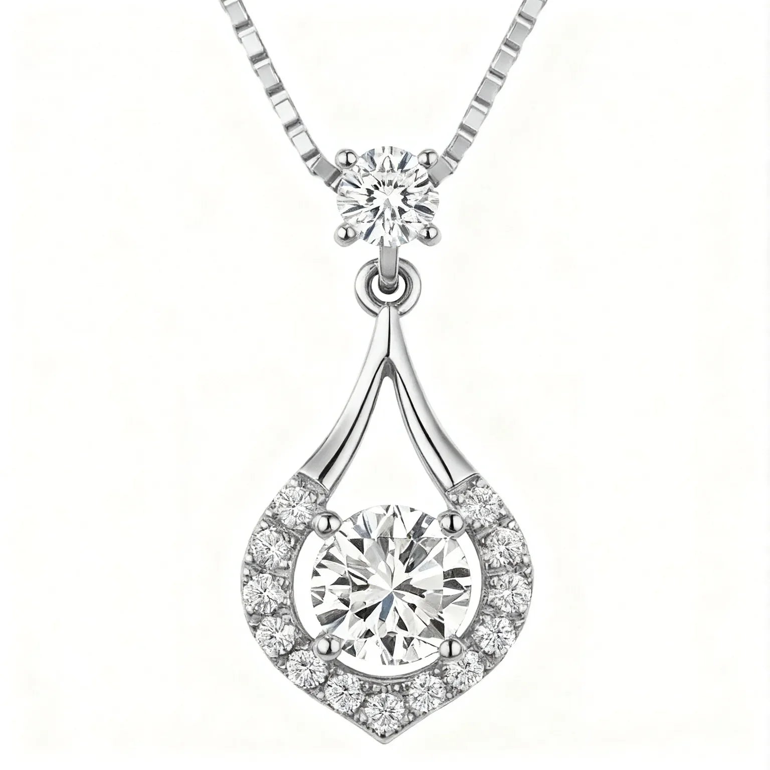 Vala Lab Diamond Solitaire Pendant - Jewelslane