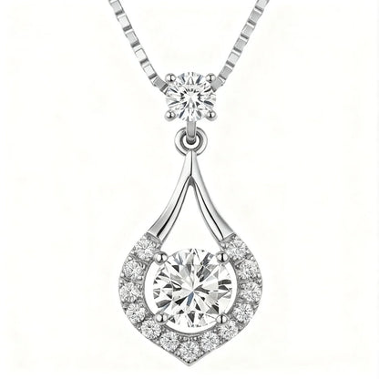 Vala Lab Diamond Solitaire Pendant - Jewelslane