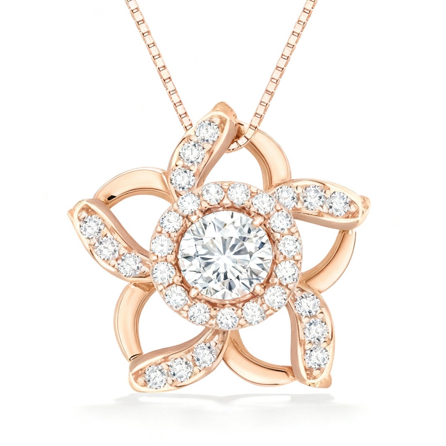 Valerie Lab Diamond Solitaire Pendant - Jewelslane