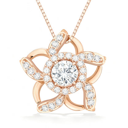 Valerie Lab Diamond Solitaire Pendant - Jewelslane