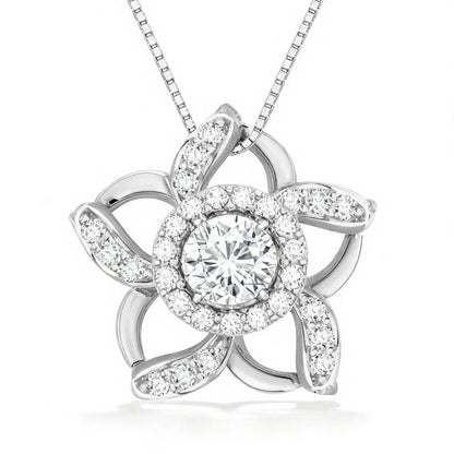 Valerie Lab Diamond Solitaire Pendant - Jewelslane
