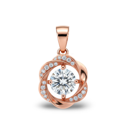 Valeska Lab Diamond Solitaire Pendant - Jewelslane