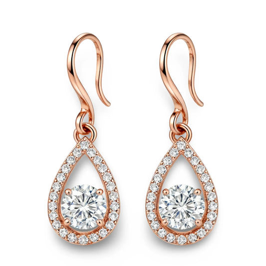 Vena Lab Diamond Solitaire Earrings - Jewelslane