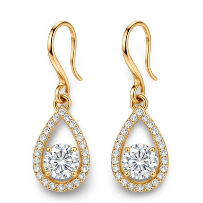 Vena Lab Diamond Solitaire Earrings - Jewelslane