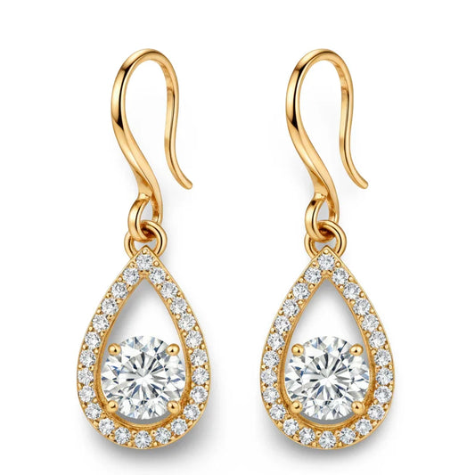 Vena Lab Diamond Solitaire Earrings - Jewelslane