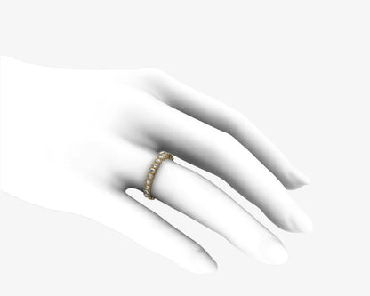 Victoria Diamond Eternity Band - Jewelslane