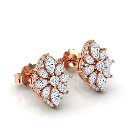 Whitney Lab Grown Diamond Earrings - jewelslane